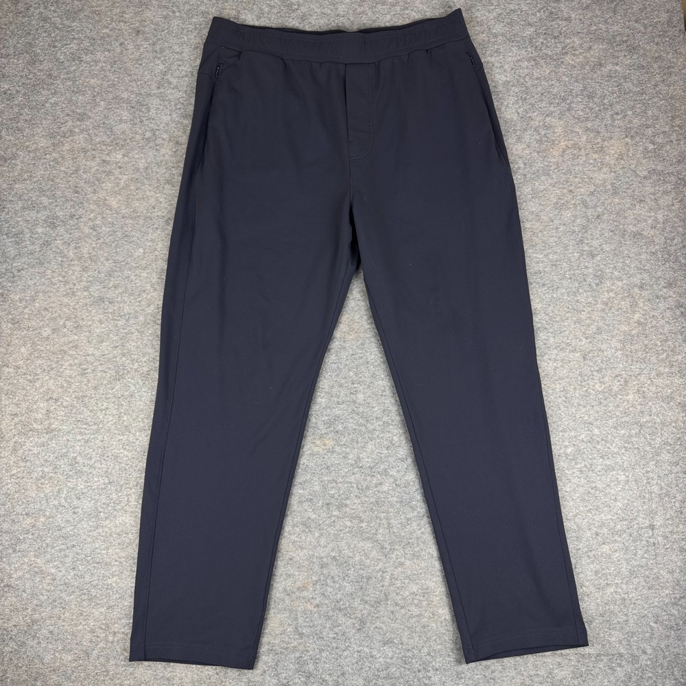 Public Rec All Day Every Day Pants Zip Pocket Navy Blue Mens 38x30